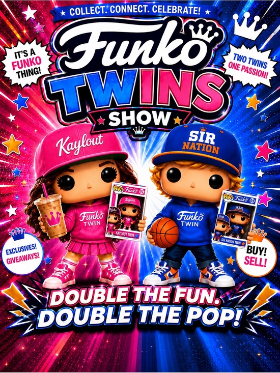 Funko Other - Funko twins show with cohost @Kays_boutique21
